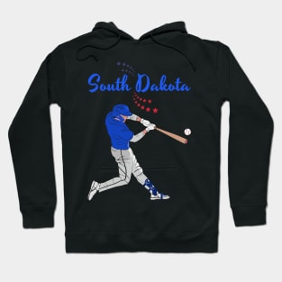 South dakota Baseball | America's Sports Cities Hoodie